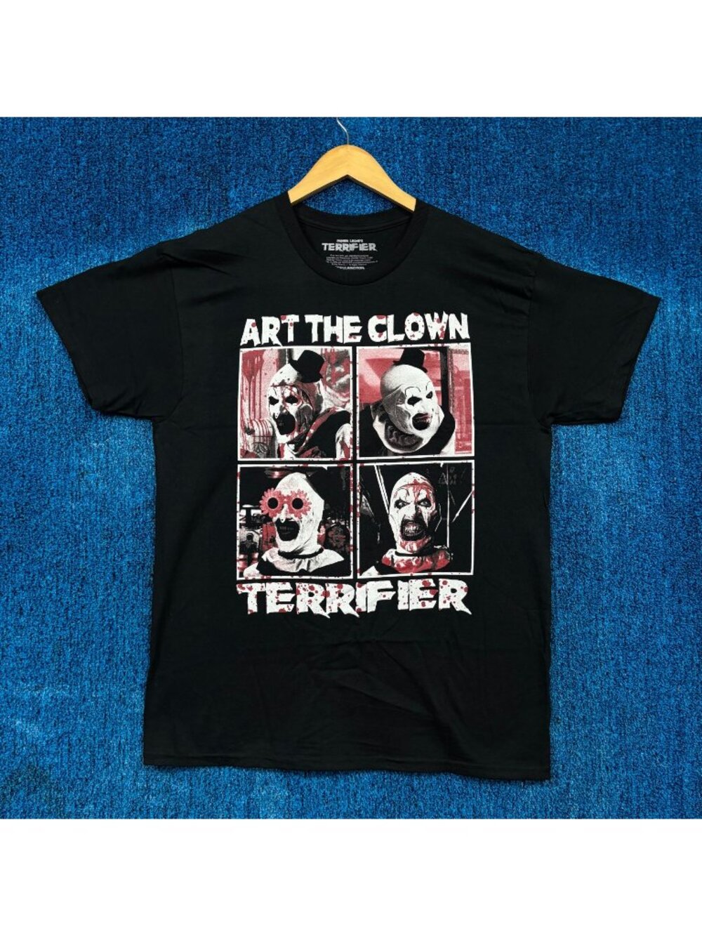 Terrifier “Art The Clown” Graphic Horror Movie T-Shirt Size L